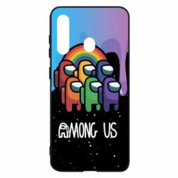 Чехол для Samsung M40 Among Us art paints - PrintSalon