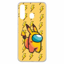 Чехол для Samsung M40 Among Us - Pikachu skin - PrintSalon