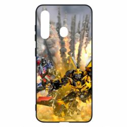 Чохол для Samsung M40 Bumblebee and Optimus Prime - PrintSalon