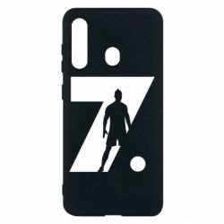 Чехол для Samsung M40 Cristiano Ronaldo Silhouette Art - PrintSalon