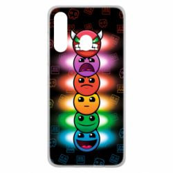 Чохол для Samsung M40 Geometry Dash Levels - PrintSalon