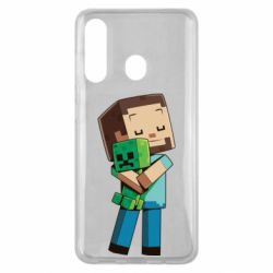 Чохол для Samsung M40 Heroes from Minecraft - PrintSalon