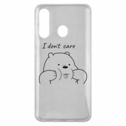 Чехол для Samsung M40 I don't care white - PrintSalon