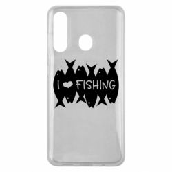 Чохол для Samsung M40 I Love Fishing - PrintSalon