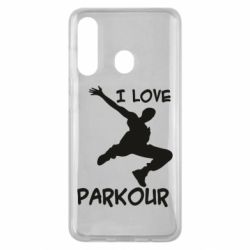 Чехол для Samsung M40 I love parkour - PrintSalon