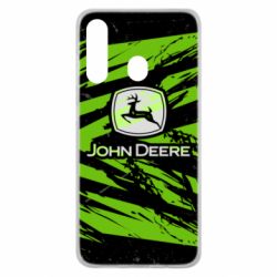Чохол для Samsung M40 John Deere and green background - PrintSalon
