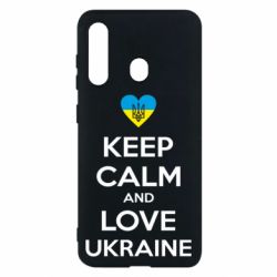 Чехол для Samsung M40 Keep calm and love - PrintSalon