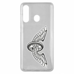 Чехол для Samsung M40 Колесо и крылья - PrintSalon