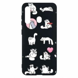 Чохол для Samsung M40 Кот Саймона емоції - PrintSalon