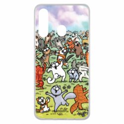 Чохол для Samsung M40 Коти танцюють - PrintSalon