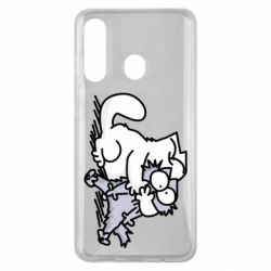 Чохол для Samsung M40 Любов котів - PrintSalon