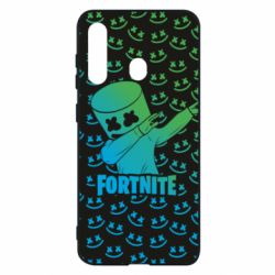 Чехол для Samsung M40 Marshmello Fortnite Dab Neon - PrintSalon