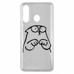 Чехол для Samsung M40 Милый Кот Саймона - PrintSalon