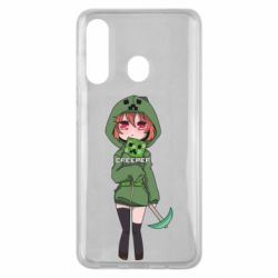 Чехол для Samsung M40 Minecraft anime - PrintSalon