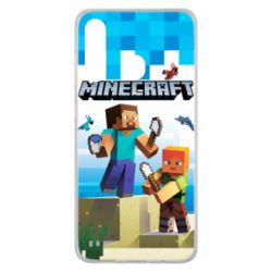 Чехол для Samsung M40 Minecraft summer - PrintSalon
