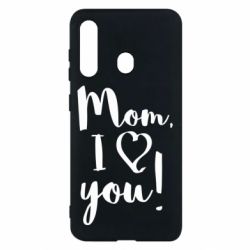 Чехол для Samsung M40 Mom, I love you - PrintSalon