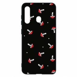 Чехол для Samsung M40 Мухоморы - PrintSalon