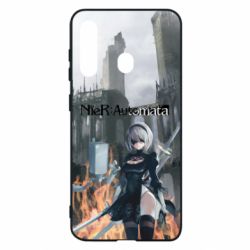 Чехол для Samsung M40 Nier Automata 2B - PrintSalon