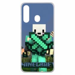 Чехол для Samsung M40 Novaskin Minecraft - PrintSalon