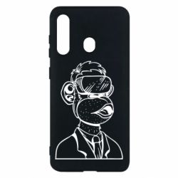 Чехол для Samsung M40 Обезьяна в виртуальных очках - PrintSalon