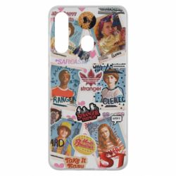 Чехол для Samsung M40 Очень странные дела. Стикеры - PrintSalon