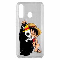 Чехол для Samsung M40 One piece chibi Luffy - PrintSalon