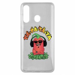 Чехол для Samsung M40 Перец Эдисон и доллары - PrintSalon