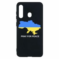 Чехол для Samsung M40 Pray for peace - PrintSalon