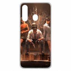 Чехол для Samsung M40 Pubg on the throne - PrintSalon