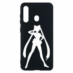 Чохол для Samsung M40 Sailor Moon silhouette - PrintSalon