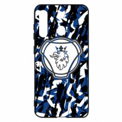 Чохол для Samsung M40 Scania logo and grunge - PrintSalon