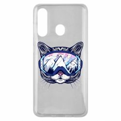 Чехол для Samsung M40 Snowboard Cat - PrintSalon