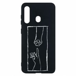 Чехол для Samsung M40 Сreation meow - PrintSalon