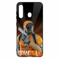 Чехол для Samsung M40 Standoff 2 Terrorist in a gas mask - PrintSalon