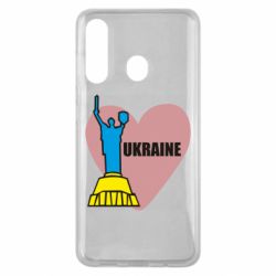 Чехол для Samsung M40 Ukraine in heart - PrintSalon