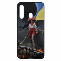 Чохол для Samsung M40 Українка захисниця - PrintSalon