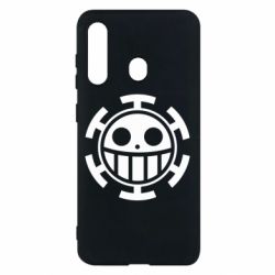 Чехол для Samsung M40 Ван Пис флаг Трафальгара - PrintSalon