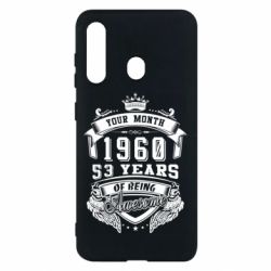Чехол для Samsung M40 Ваш месяц, год рождения (на английском) - PrintSalon