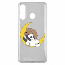 Чехол для Samsung M40 We bare bears sleep - PrintSalon