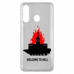 Чехол для Samsung M40 Welcome to Hell - PrintSalon