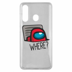 Чехол для Samsung M40 Where? ( Among Us ) - PrintSalon