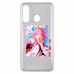 Чехол для Samsung M40 Yae Miko art - PrintSalon