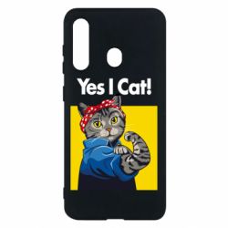 Чехол для Samsung M40 Yes I Cat - PrintSalon