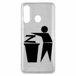 Чехол для Samsung M40 Z is a trash - PrintSalon