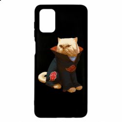 Чехол для Samsung M51 Akatsuki angry cat - PrintSalon