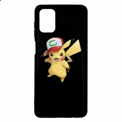 Чехол для Samsung M51 Ash's hat Pikachu - PrintSalon
