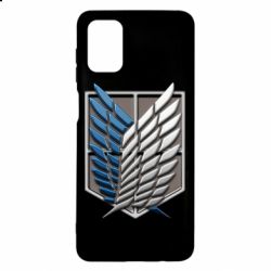 Чехол для Samsung M51 Attack Titan Survey Corps Logo 3D - PrintSalon