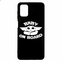 Чехол для Samsung M51 Baby on board yoda - PrintSalon