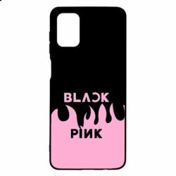 Чехол для Samsung M51 Blackpink pink fire - PrintSalon