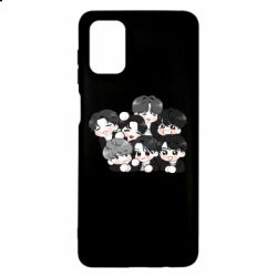 Чохол для Samsung M51 BTS Cute Art - PrintSalon